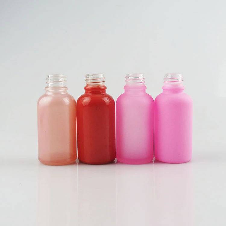 New Arrival China Cosmetic Bottle Airless -
 1 oz/30ml food grade coloured glass material personal care empty bottle for essential oil package – Linearnuo