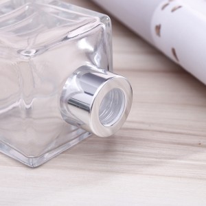 Factory home diffuser square glass reed diffuser bottle 100ml with screw top