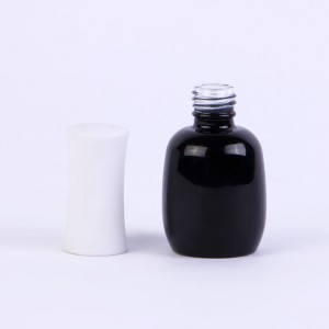 12ml 15ml costume impressão uv preto grande opi prego copo vazio atacado garrafa polonês
