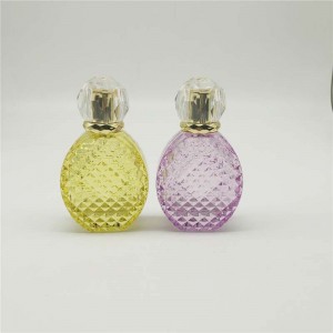 50ml Customizable logo color perfume spray kristalezko botila