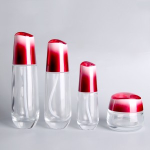 50g 40ml 100ml 120ml transparent empty cosmetic bottle and jar manufacturer