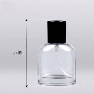 30ml जेब मिनी स्पष्ट डिजाइन अपने खुद के इत्र की बोतल थोक