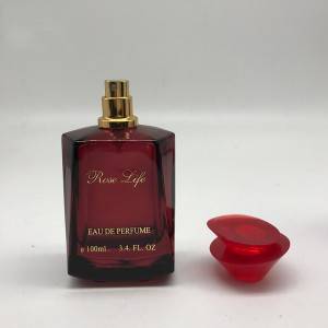 High Quality 100ml Rectangle Sprayer Perfume Glass Bottle, Perfume Bottle Manufacturer