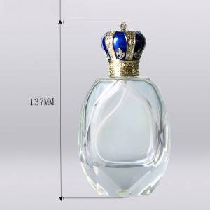 China factory attar perfume bottle glass cosmetic package for oil perfume with magnetic cap