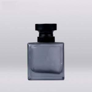 30ml pocket mini clear design your own perfume bottle wholesale matte black perfume glass bottle