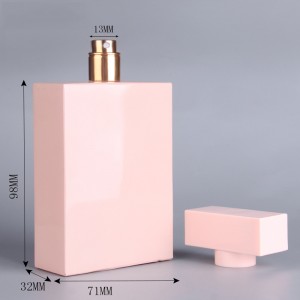 100 ml nach Maß Design arabisches Luxuxglas Parfümflasche