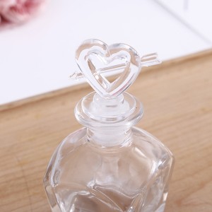 Tomme glass siv diffuser flaske 50 ml engros glass parfyme diffusor flaske