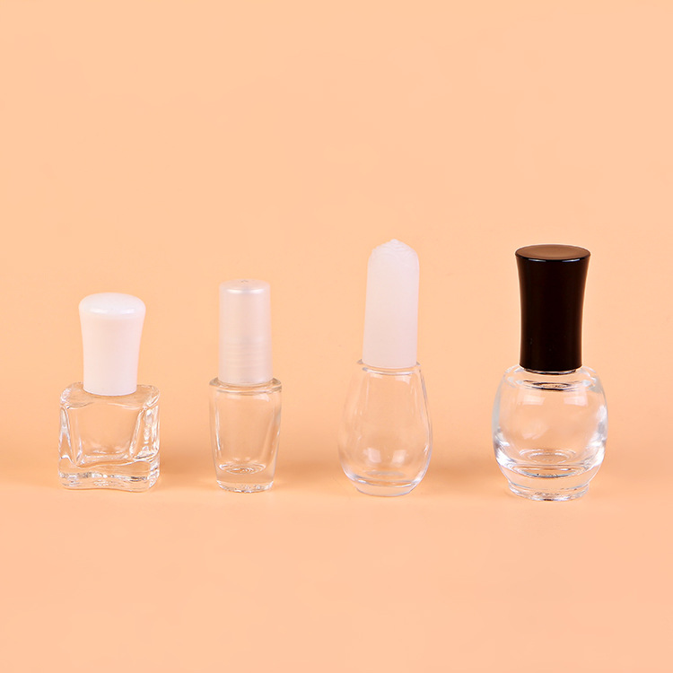 8ml 9ml 10ml custom design empty clear mini glass nail polish bottle wholesale Featured Image