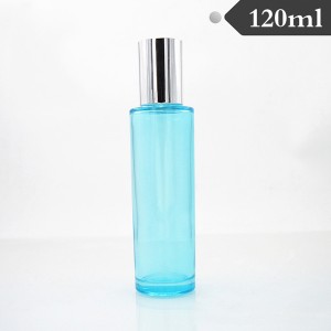 50g / 40ml 100ml 120 ml matglazen kosmetiese bottel met pomp groothandel