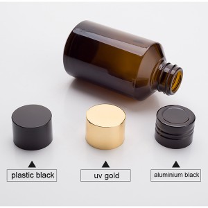 15ml 30ml 60ml 100ml 120ml amber essential oil bottle wide neck spray cosmetic glass empty bottles factory