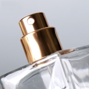 Tebal botol kaca asas Kristal minyak wangi pengeluar botol mens 100ml minyak wangi