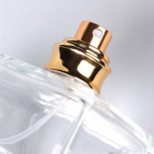 ONE-STOP PURCHASE 30ml transparent unique hexagonal shape glass perfume empty bottle manufacturer