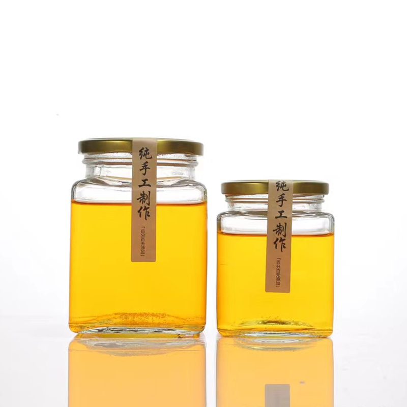 Manufacturer of100ml Essential Oil Bottle -
 50ml 100ml 200ml 280ml Wholesale cylinder round empty small glass food kitchen storage honey jam jar – Linearnuo