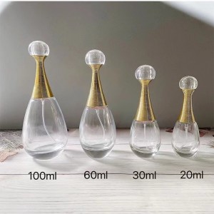 Custom fancy 30ml 100ml perfume glass bottle