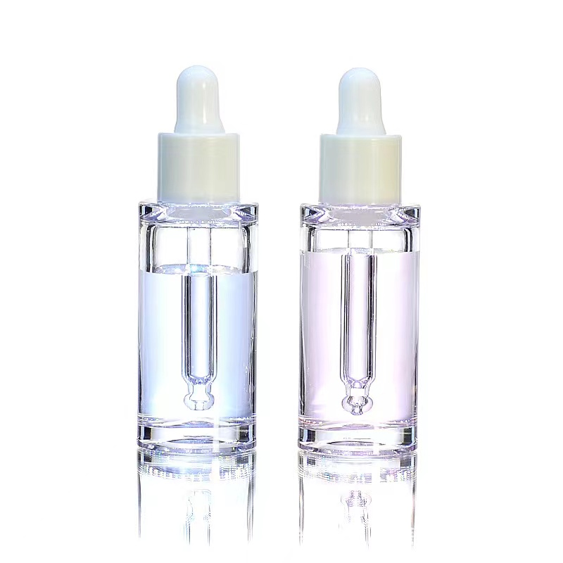Custom label Petg Clear 30ml high end essential oil dropper bottle Featured Image