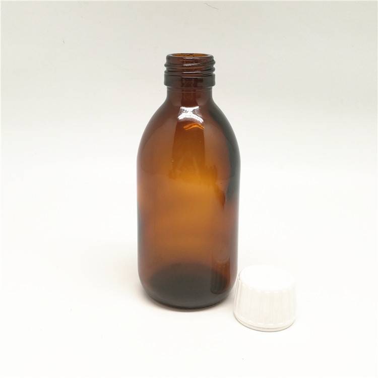 syrup glass bottle