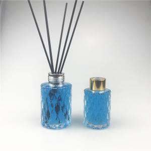 100ml luxury screwing top diffuser bottle glass with new cap
