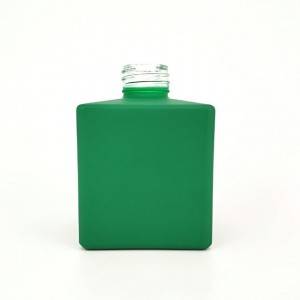 200 ml square empty reed diffuser glass oil bottle