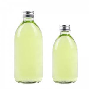 Hot-selling Glass Candle Jar 8 Oz - 500ml juice beverage glass bottle with screw cap – Shining