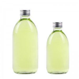 professional factory for Food Glass Jar 60ml - wholesale 300ml glass juice bottles with lids – Shining
