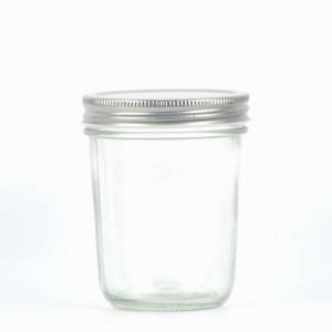 250ml 400ml round glass jar for honey