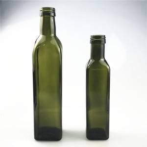 Super Purchasing for 1000ml Mason Jar Glass - 250ml 500ml dark green glass olive oil bottle – Shining