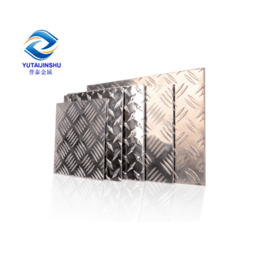 China New Product0.5mm Aluminum Sheet - 5 Bars Embossed Aluminium Plate Sheet 6061 6082 t6 – Yutai