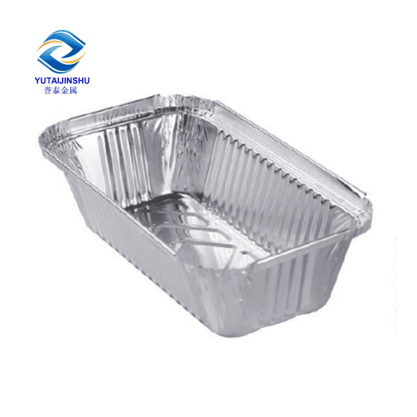 Free sample for Charger Plate - Microwavable Rectangle Aluminum Foil Food Containers Trays – Yutai