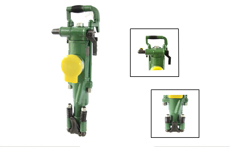 High quality YT28 air leg rock drill, mine drilling machine , for quarrying, tunnel and mine drilling operations