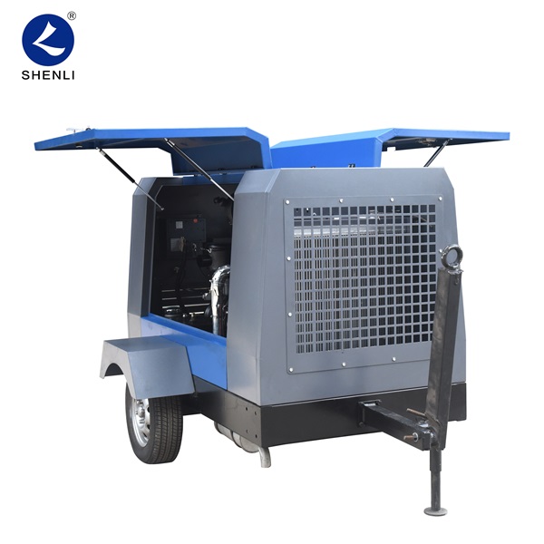 High pressure pump small mobile screw industrial air compressor tools parts for sale