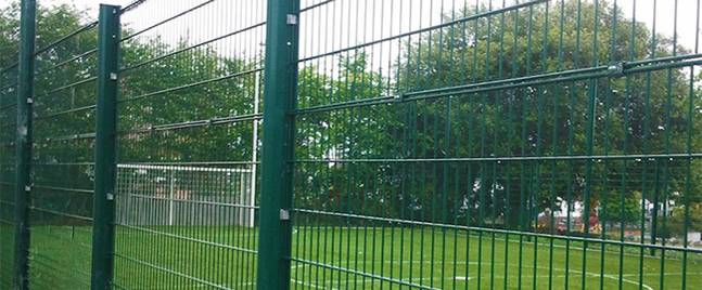 How to assemble the Twin Bar Wire Mesh Fence?