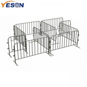 Low price for Crowd Control Barrier Galvanized - crowd control barrier – Yeson