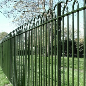 Fast delivery China House and Garden Zinc Steel Safety Wrought Iron Fence