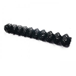 Chinese Professional China Black PVC Coated and Galvanized Vegetable Garden Chain Link Fence