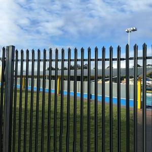 Professional Design China 1.8m High ′w′ Section Anti Climb Steel Palisade Security Fencing Supplies.