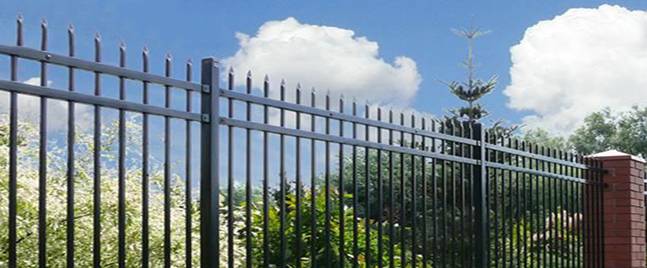 Identification method of zinc steel fence
