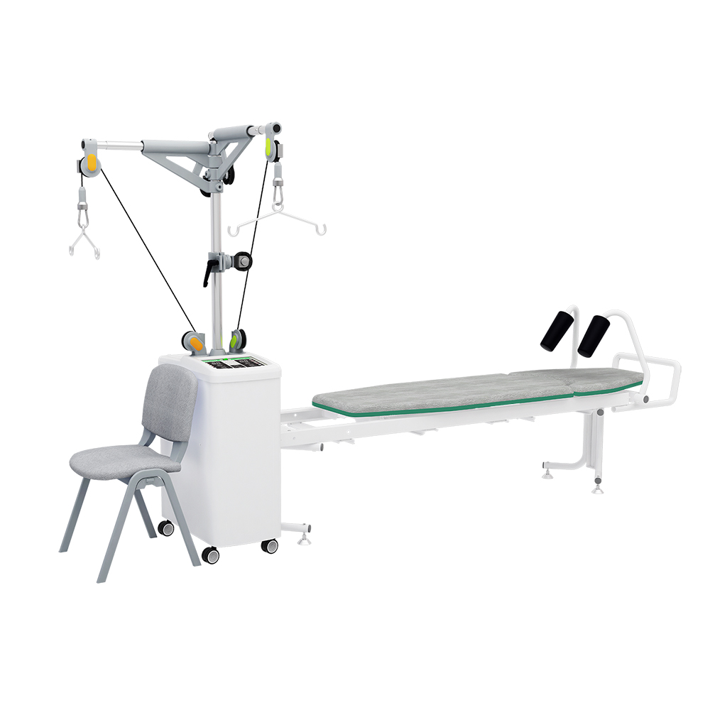 cervical and lumbar traction table for physiotherapy Rehabilitation Featured Image