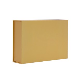Magnetic closure luxury photo album a4 cardboard presentation box