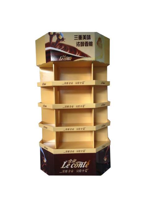 Manufacturer for Hod Units Display Stand -
  Chocolate Cardboard Display Stand – YJ Display
