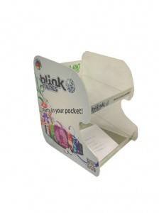 Hoge kwaliteit Custom Cardboard Candy Counter display stand voor het Blink