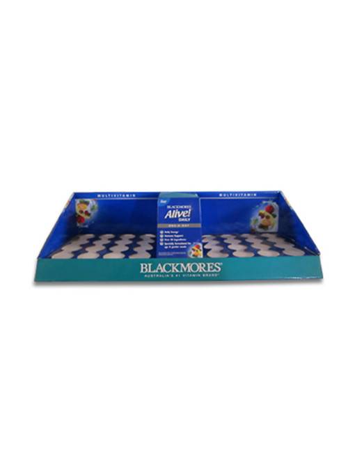 Low price for Retail Floor Display -
 Small PDQ cardboard advertising counter display stands for drink – YJ Display