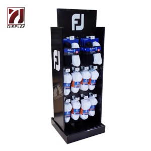 Customized Cardboard for Sale Standing Cardboard Hook Display with Pegs