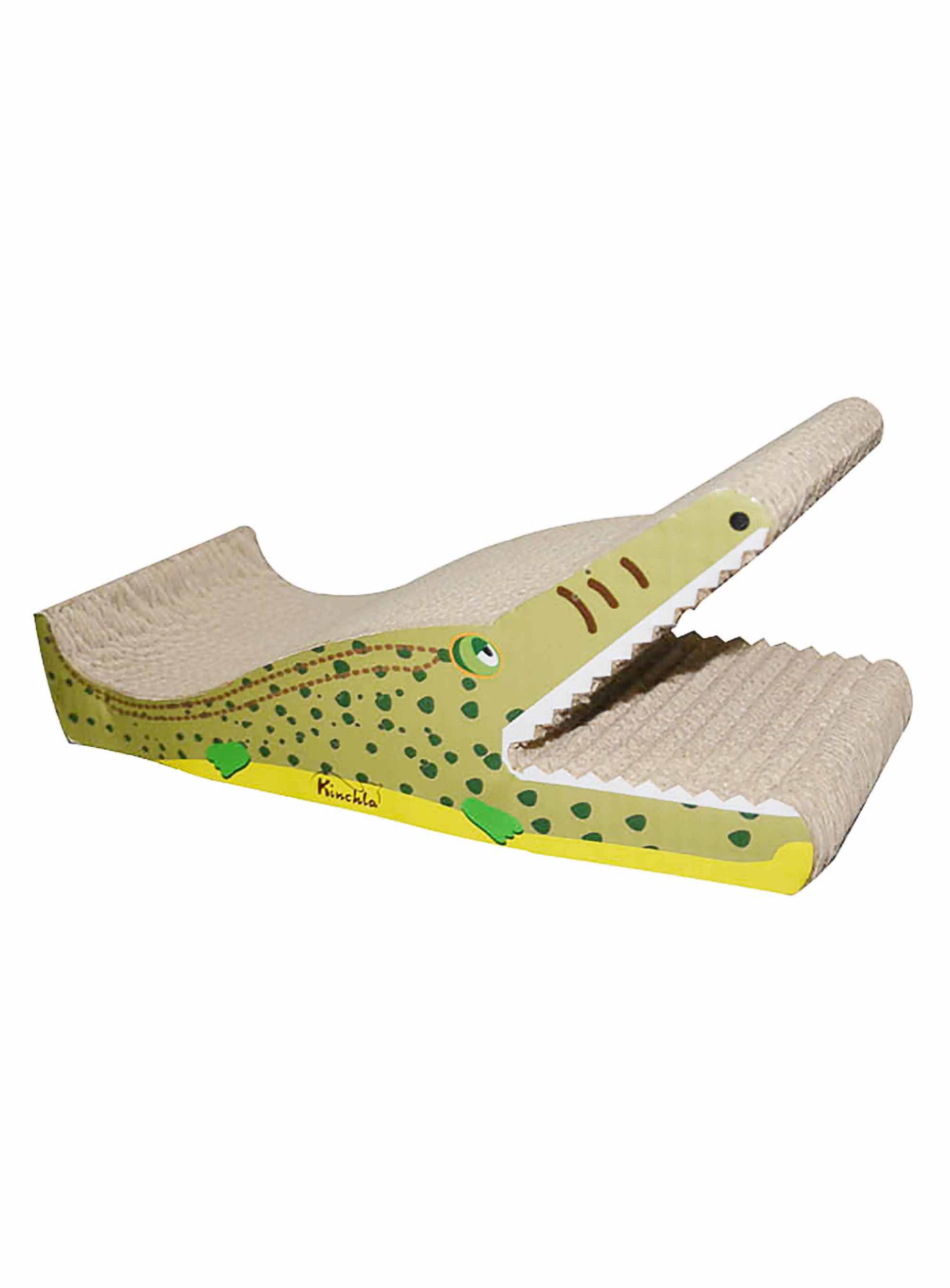 OEM/ODM Supplier Cardboard Cat Scratcher House -
 Crocodile Shape Cat Scratcher – YJ Display