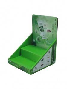Custom karton Pultová Display Stand, karton Counter PDQ Display Box
