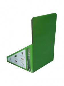 Custom karton Countertop Display Stand, karton Counter PDQ Display Box