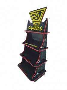 Retail Shopping Floor Stand, Point Of Sale Cardboard Display For Toy