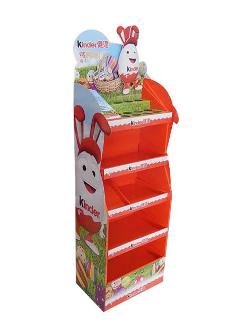 Good quality Floor Display -
 Holiday Promotion for Easter Cardboard Display Stand – YJ Display