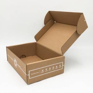 Custom printed corrugated luxury retail clothing/ garment/ shoes paper packaging boxes