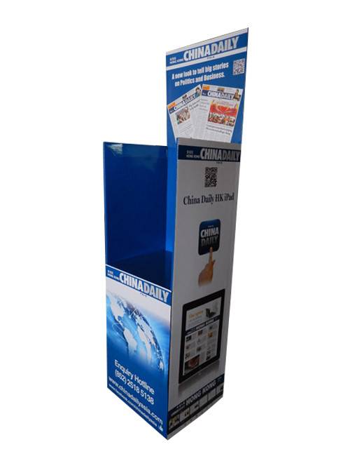 Factory wholesale Cupcake Counter Display -
 2019 New Popular Design Beer Cardboard Dump Bin Display Stand – YJ Display