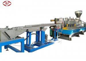 500-800kg/H Dual Screw PET Pelletizing Machine With Water Strand Auxiliary System